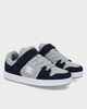 DC BOYS NATECA 4 V SHOE - NAVY / GREY / WHITE