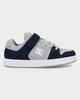 DC BOYS NATECA 4 V SHOE - NAVY / GREY / WHITE