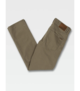 VOLCOM MENS SOLVER LITE 5 POCKET PANT - ARMY GREEN