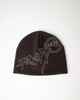 RUSTY MENS HOODUS BEANIE - BLACK