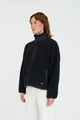 HUFFER LADIES POLAR FLEECE JACKET - BLACK