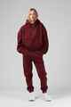 RPM LADIES ZIP THRU HOODY - RED WINE