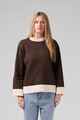 RPM LADIES CLARA KNIT - CHOCOLATE / CREAM