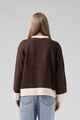 RPM LADIES CLARA KNIT - CHOCOLATE / CREAM