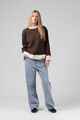 RPM LADIES CLARA KNIT - CHOCOLATE / CREAM