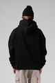 RPM MENS LAXED ZIP THRU HOOD - BLACK