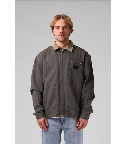 RPM MENS WORKMANS JACKET - CHARCOAL
