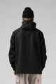 RPM MENS QUILTED RAINCOAT - BLACK