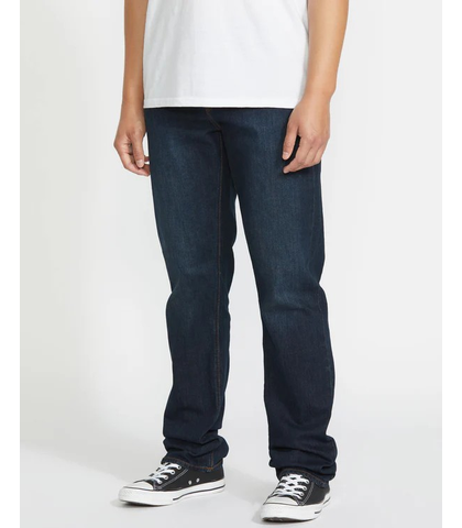 VOLCOM MENS SOLVER DENIM - NEW VINTAGE BLUE