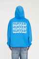 HUFFER MENS WEEKEND HOODY - 8-BIT - SPRINT BLUE
