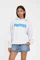 HUFFER LADIES WEEKEND HOODY - PUFF - SILVER M/B