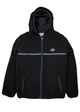 VISSLA MENS LEGALL SHERPA ZIP HOODY - BLACK