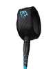 CREATURES MEDIUM DUTY 6 FT LEASH - CYAN TWIST / BLACK