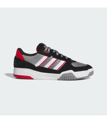 ADIDAS TEKKIRA CUP SOLE SHOE - BLACK / WHITE / GREY / RED