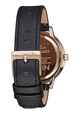 NIXON KENSINGTON LEATHER WATCH - ROSE GOLD / BLACK