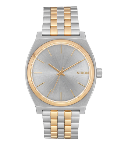 NIXON TIME TELLER WATCH - SILVER / GOLD