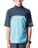 RIPCURL BOYS UNDERLINE BLADE S/S RASHSHIRT - NAVY