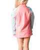 RIPCURL GIRLS MINI PALM DREAMS L/S RASHSHIRT - PEACH