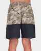 BILLABONG BOYS SPLIT STRETCH ELEASTIC SHORT - CAMO