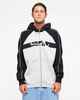 QUIKSILVER MENS YUNGGUNS OPERATOR ZIP HOODY - LIGHT GREY HEATHER