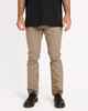 VOLCOM MENS SOLVER LITE 5 POCKET PANT - BRINDLE
