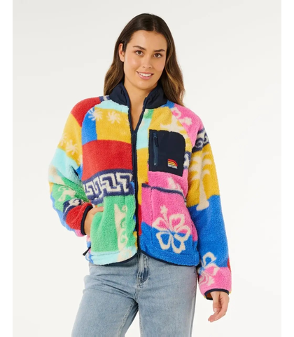 RIPCURL LADIES SURFSIDE STANDARD POLARFLEECE - MULTI