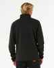 RIPCURL MENS SEARCH CREW POLAR FLEECE - BLACK