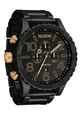 NIXON 51-30 CHRONO WATCH - MATTE BLACK / GOLD