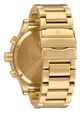 NIXON 51-30 CHRONO WATCH - GOLD / RED