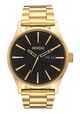 NIXON SENTRY SS WATCH - ALL GOLD / BLACK