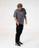 RUSTY MENS HOOK OUT ELASTIC WAIST PANT - BLACK