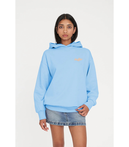 HUFFER LADIES WEEKEND HOODY - TRIO - CHILL BLUE