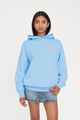 HUFFER LADIES WEEKEND HOODY - TRIO - CHILL BLUE