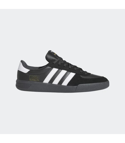 ADIDAS GLENBURN SHOE - BLACK / BLACK / WHITE