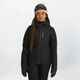O'NEILL LADIES MELANGE SNOW JACKET - RAVEN