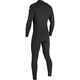 VISSLA MENS 7 SEAS TRIPPER 3/2 C/ZIP STEAMER - BLACK