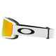 OAKLEY TARGET LINE SNOW GOGGLE - M - MATTE WHITE / FIRE IRIDIUM