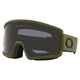 OAKLEY TARGET LINE SNOW GOGGLE - M - DARK BRUSH / DARK GREY