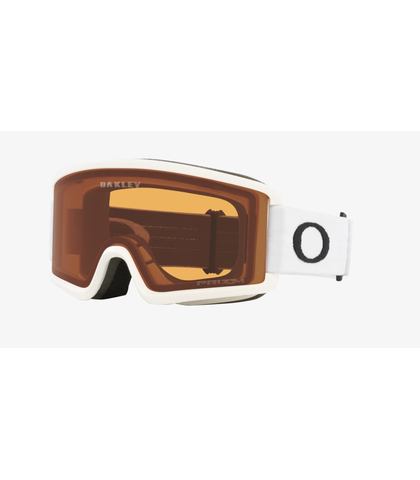 OAKLEY TARGET LINE SNOW GOGGLE - S - MATTE WHITE / PERSIMMON