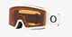 OAKLEY TARGET LINE SNOW GOGGLE - S - MATTE WHITE / PERSIMMON