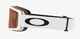 OAKLEY TARGET LINE SNOW GOGGLE - S - MATTE WHITE / PERSIMMON