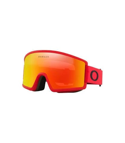 OAKLEY TARGET LINE SNOW GOGGLE - S - REDLINE / FIRE IRIDIUM