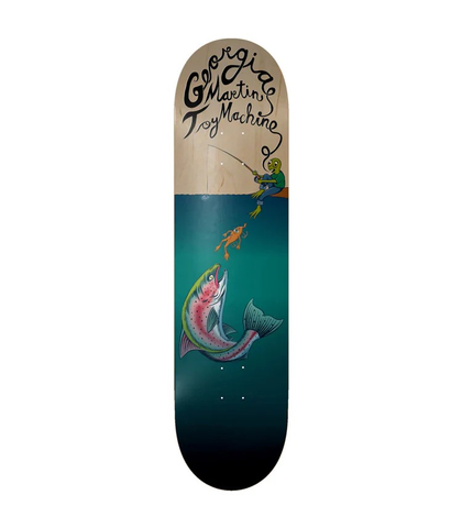TOY MACHINE DECK - MARTIN FISHING 8.25