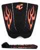 CREATURES GROM GRIFFIN COLAPINTO LITE GRIP PAD - BLACK / RED FLAMME