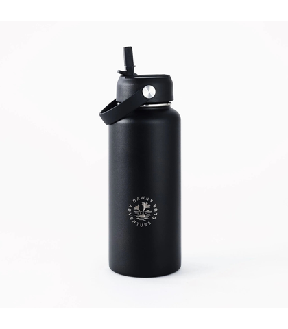 DAWNY ADVENTURE CLUB 950 ML COOLER BOTTLE - BLACK