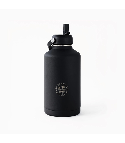DAWNY ADVENTURE CLUB 1.9 LTR COOLER BOTTLE - BLACK