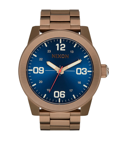 NIXON CORPORAL SS WATCH - DESERT GOLD / ARLES BLUE