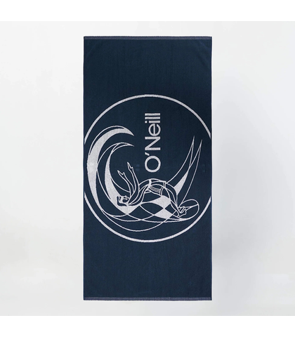 O'NEILL MENS ORIGINALS BEACH TOWEL - NAVY / WHITE