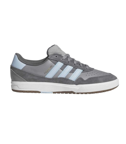 ADIDAS TYSHAWN II SHOE - GREY / CLEAR SKY BLUE / WHITE