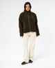 RIPCURL LADIES CALA NIGHTS SHERPA JACKET - BLACK / OLIVE